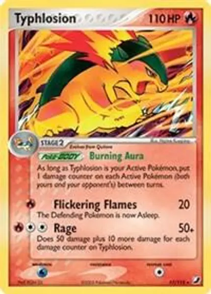 Typhlosion - (EX Unseen Forces)