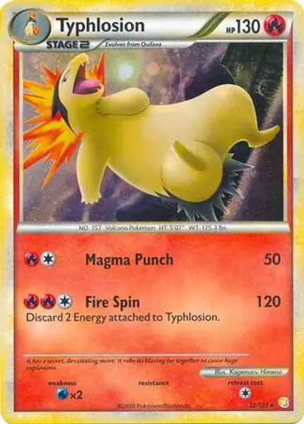 Typhlosion - (Cosmos Holo)