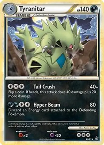 Tyranitar - /95 (HGSS Unleashed)