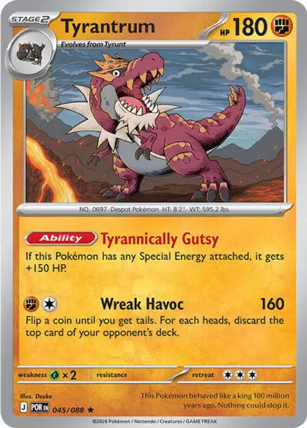 Tyrantrum - 047/088 (Non-Holo)