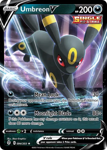 Umbreon V - (Non-Holo)