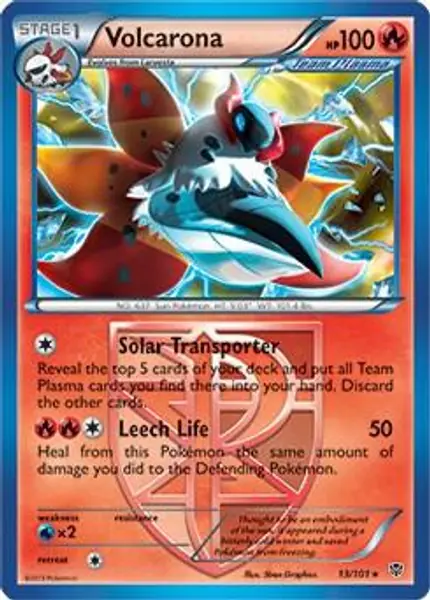 Volcarona - (BW Plasma Blast)