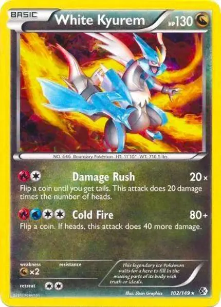 White Kyurem - (BW Boundaries Crossed)