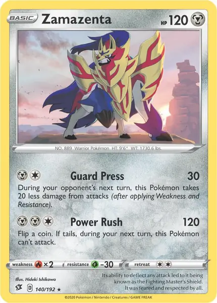 Zamazenta - (Cracked Ice Holo)