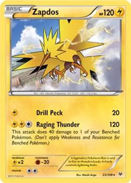 Zapdos - (XY Roaring Skies)