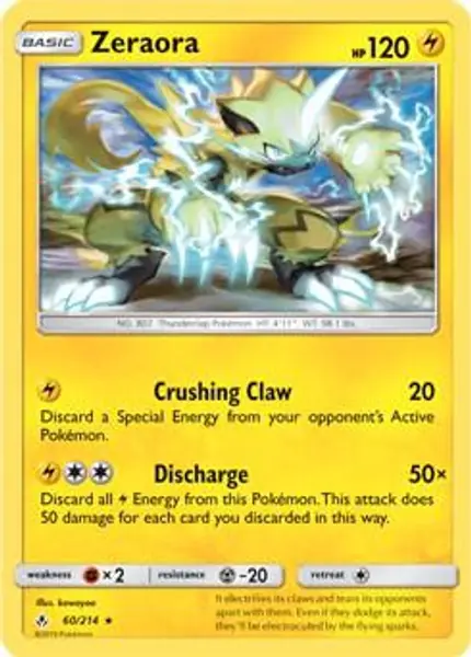 Zeraora - (SM Unbroken Bonds) (Cracked Ice Holo)