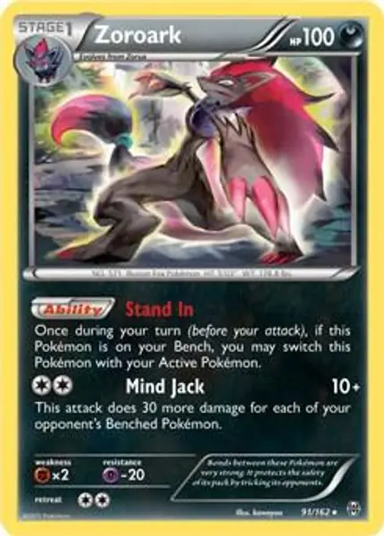 Zoroark - 91/162 (XY BREAKthrough)