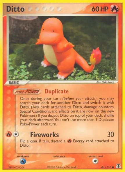 Ditto - (Charmander)