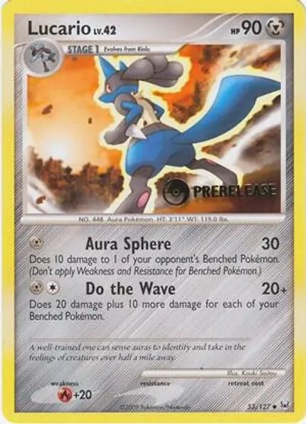Lucario - (Prerelease)