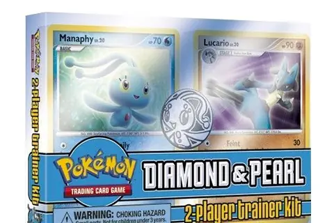 DP Trainer Kit: Manaphy & Lucario