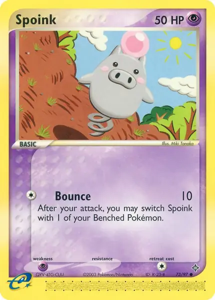 Spoink - 73/97