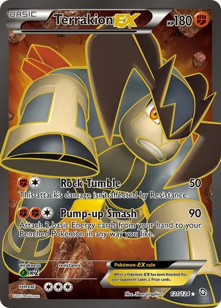 Terrakion EX ( Full Art)