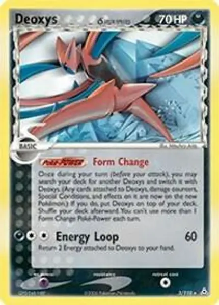 Deoxys (Delta Species - Attack Forme)