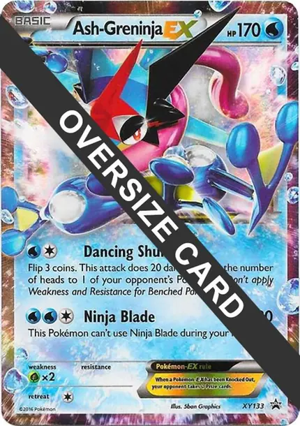 Ash-Greninja EX - (XY Black Star s)
