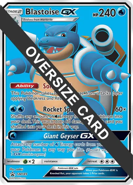 Blastoise GX - (Black Star s)