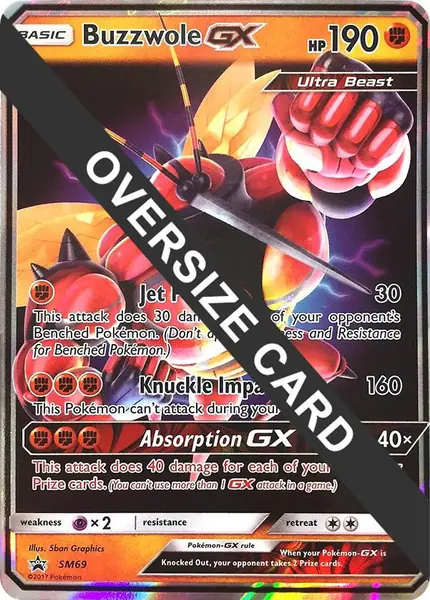 Buzzwole GX - (SM Black Star s)