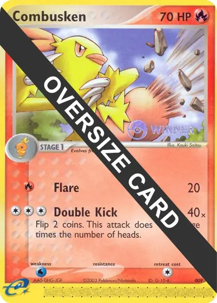 Combusken - (Nintendo Black Star )