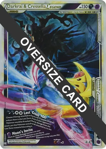 Darkrai & Cresselia Legend - (Single Oversized )
