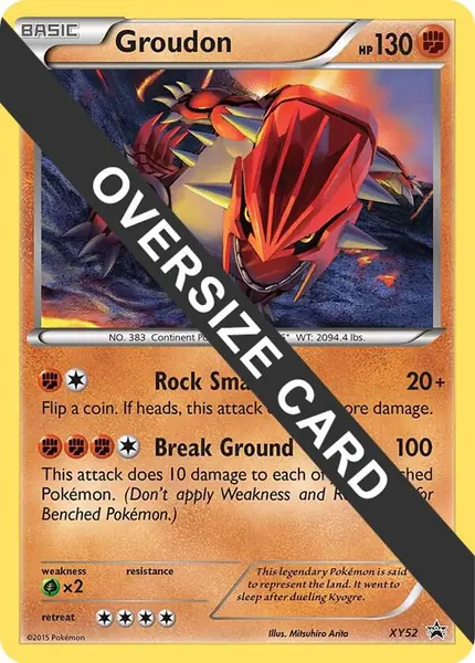 Groudon - (XY Black Star )