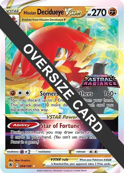Hisuian Decidueye VSTAR