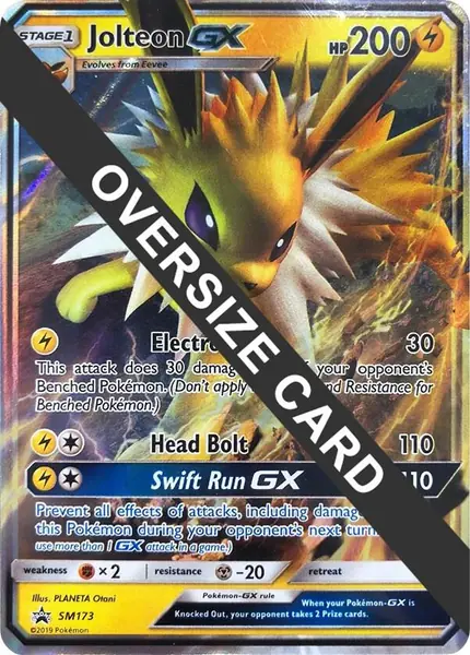 Jolteon GX - (SM Black Star )