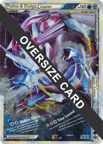 Palkia & Dialga Legends - (Single Oversized )