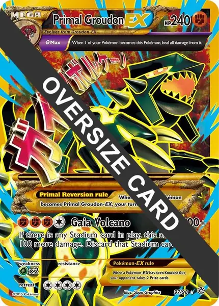 Primal Groudon EX - /98