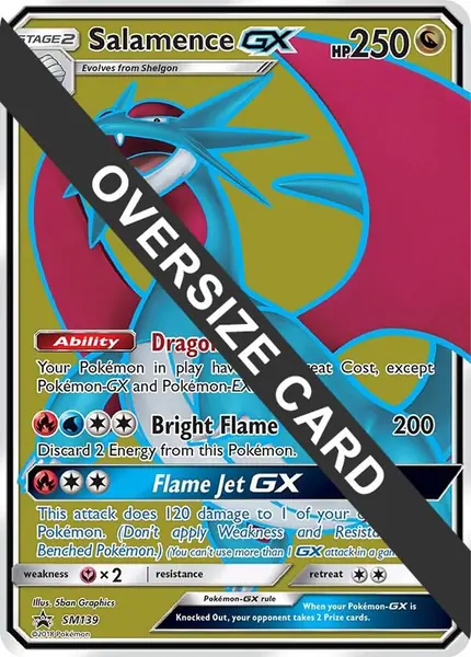 Salamence GX - (SM Black Star )