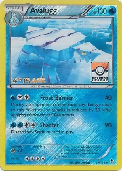 Avalugg - (Pokemon League) [4th Place]