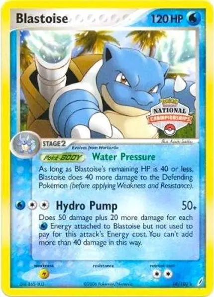 Blastoise - (National Championships)