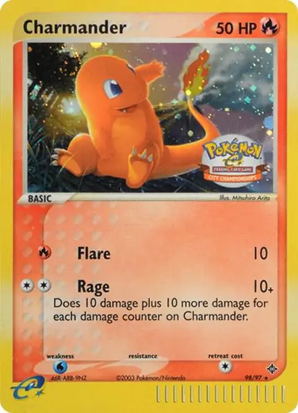 Charmander - /97 (City Championships)