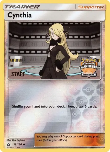 Cynthia - (Regional Championships) [Staff]