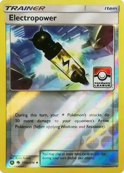 Electropower - 172a/214 (Pokemon League)