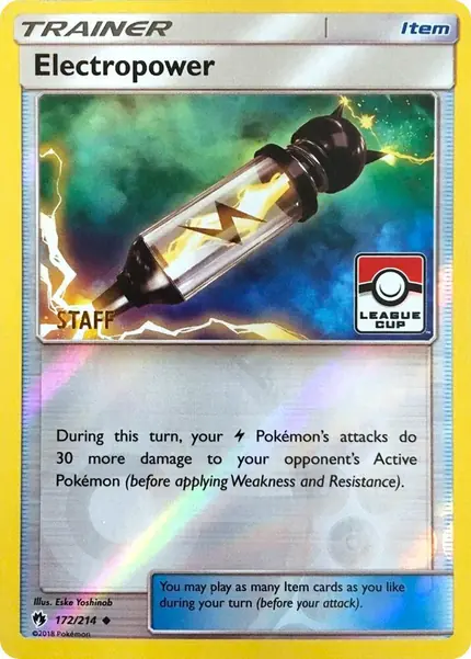 Electropower - (League Cup) [Staff]