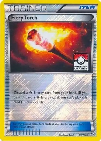 Fiery Torch - 89/106 (Pokemon League)