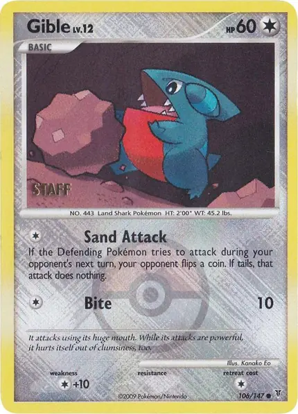 Gible - (Championship ) [Staff]