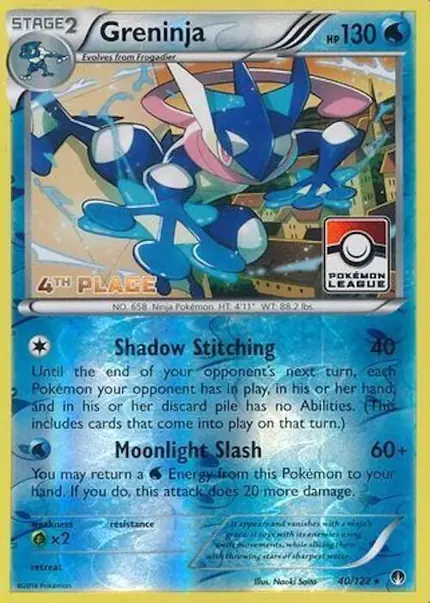Greninja - (Pokemon League) [4th Place]