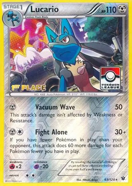 Lucario - (Pokemon League) [1st Place]
