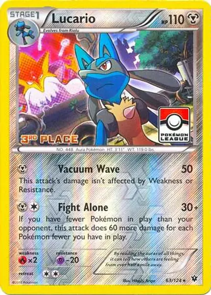 Lucario - (Pokemon League) [3rd Place]