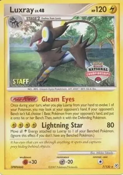 Luxray - (National Championships) [Staff]