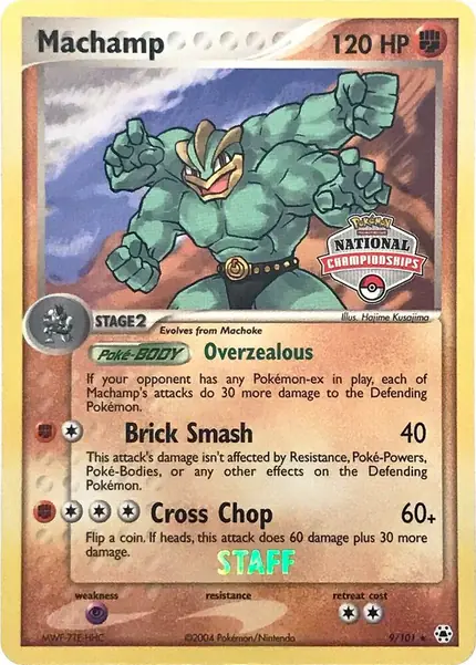 Machamp - (National Championships) [Staff]