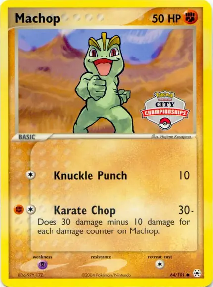 Machop - (City Championships)