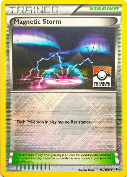 Magnetic Storm - 91/106 (Pokemon League)