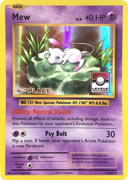 Mew - (League Challenge) [4th Place]