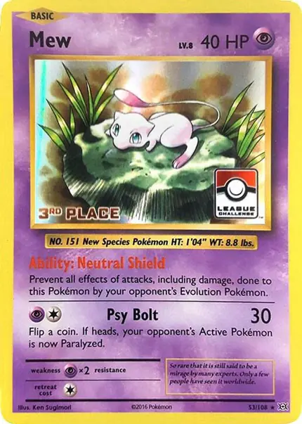 Mew - (League Challenge) [3rd Place]