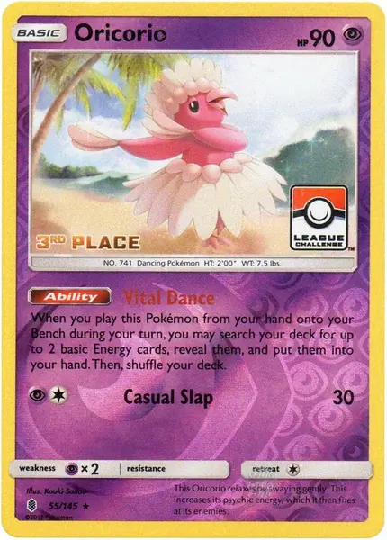 Oricorio - (League Challenge) [3rd Place]