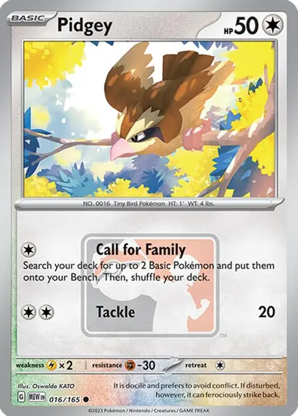 Pidgey - (League Promo)