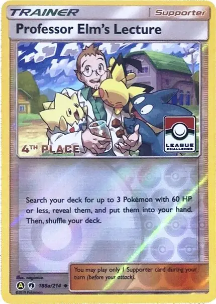 Professor Elm's Lecture - (League Challenge) [4th Place]
