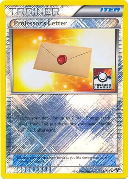 Professor's Letter - (Pokemon League)