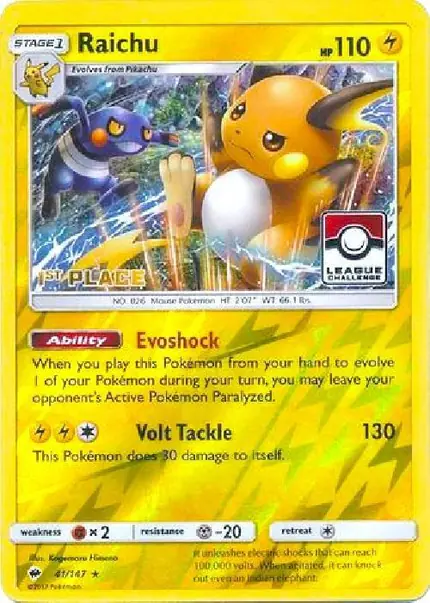 Raichu - (League Challenge) [1st Place]
